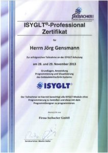 2013.11.29 Gensmann Jörg Seebacher GmbH ISYGLT Professional Kopie