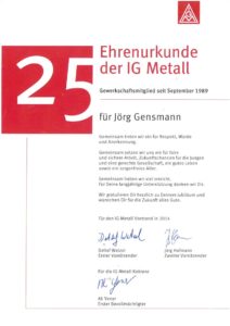 2014.08.01 Gensmann Jörg IG Metall Ehrenurkunde Kopie